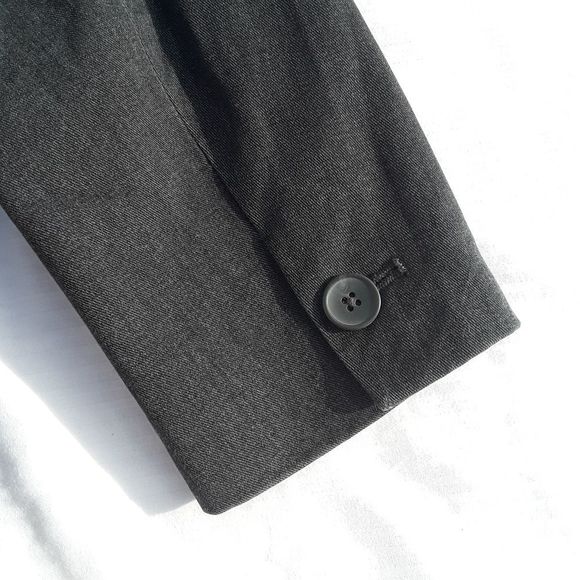 Decree black long line Jean jacket - Picture 10 of 11